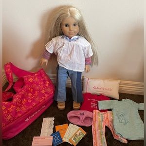 American girl doll Julie and clothes.